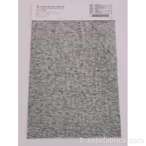 Tissu rayonne Spandex Terylene pour tricot